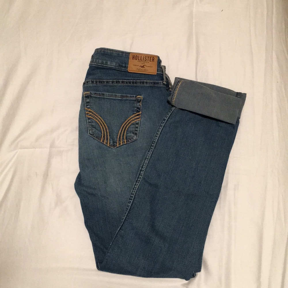 Hollister light blue jeans